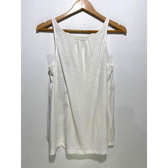 Sundance White Floral Embroidered Tank Top - Picture 2 of 3